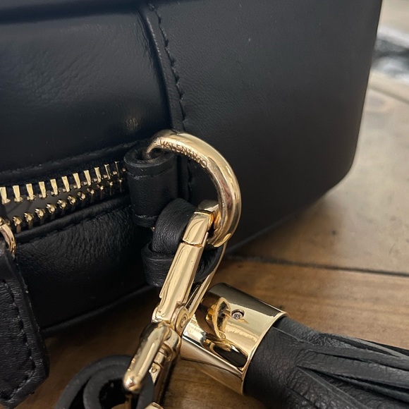 NWT Valentino Mia Embossed Leather Shoulder Bag - Picture 7 of 9